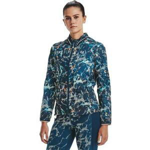 Under Armour Dámská běžecká bunda Storm OutRun Cold Jacket, petrol, blue, XS