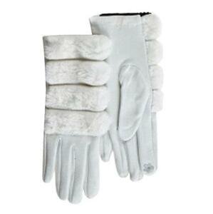 Verde Dámské rukavice 02-697 White