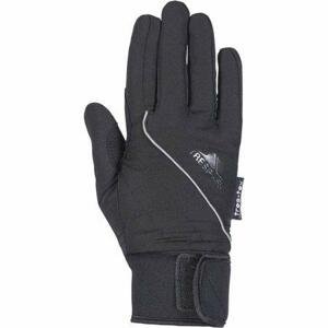 Trespass Dámské lyžařské rukavice Whiprey, Černá, XL