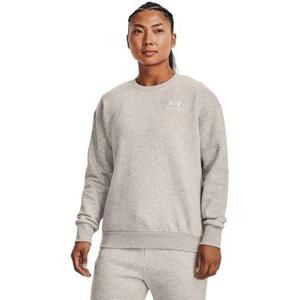 Under Armour Dámská fleecová mikina Essential Fleece Crew ghost gray light heather XS