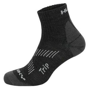 Husky Ponožky Trip tm. šedá XL (45-48), 45 - 48