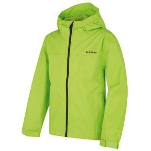 Husky Dětská outdoorová bunda Zunat K jasně zelená 134-140