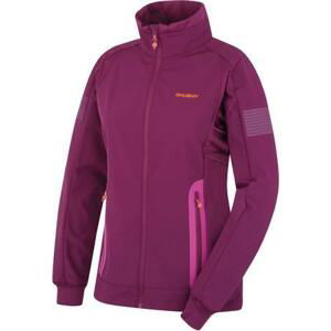 Husky Dámská softshell bunda Scooby L deep wine L