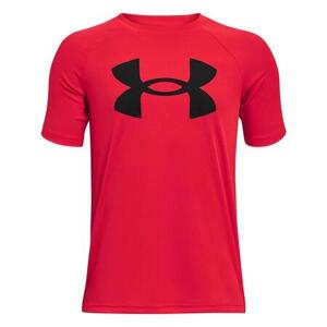 Under Armour Chlapecké triko Tech Big Logo SS red YL, Červená, 150 - 160