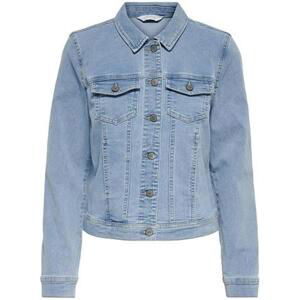 ONLY Dámská džínová bunda ONLWONDER LIFE 15243147 Light Blue Denim XS