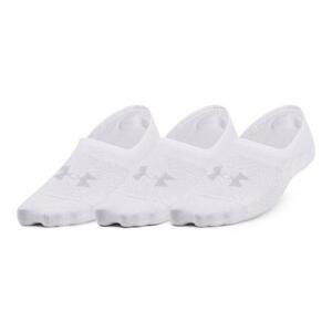 Under Armour Dámské ponožky Breathe Lite Ultra Low 3p white S, Bílá