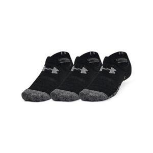 Under Armour Unisexové ponožky Heatgear UltraLowTab 3pk black XL, Černá, 46 - 48