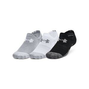 Under Armour Unisexové ponožky Heatgear UltraLowTab 3pk steel XL, 46 - 48