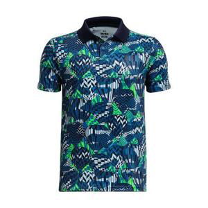 Under Armour Dětské polo tričko Playoff Printed SS Polo cosmic blue YL, 150 - 160