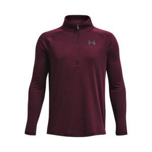 Under Armour mikina Tech 2.0 1/2 Zip dark maroon