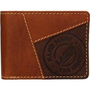 Lagen Pánská kožená peněženka 511451 TAN