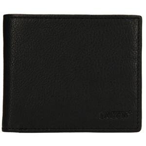 Lagen Pánská kožená peněženka blc/4719 Black