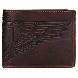 Lagen Pánská kožená peněženka 6537 BRN