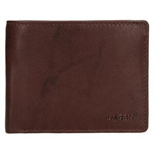 Lagen Pánská kožená peněženka W-8053 - D.BRN