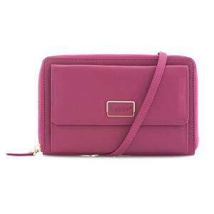 Lagen Dámská kožená crossbody kabelka BLC/5425 Cranberry