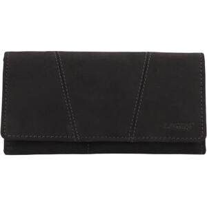 Lagen Dámská kožená peněženka 66-388 BLACK