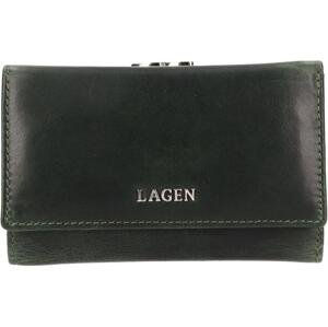 Lagen Dámská kožená peněženka LG-2167 GREEN