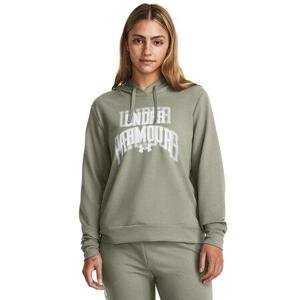 Under Armour Dámská mikina Rival Terry Graphic Hdy grove green XS