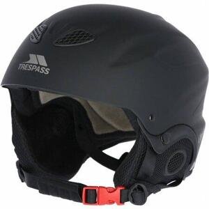 Trespass Unisex lyžařská helma Tespass Skyhigh black M, Černá