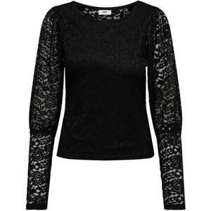 Jacqueline de Yong Dámské triko JDYKIMMIE Regular Fit 15301803 Black XL