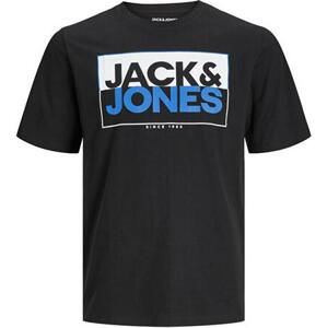 Jack&Jones Pánské triko JCOBOX Standard Fit 12248123 Black L