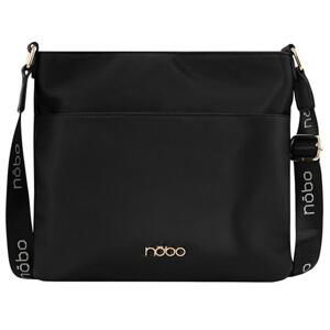 NOBO Dámská crossbody kabelka R3052-C020 black nylon