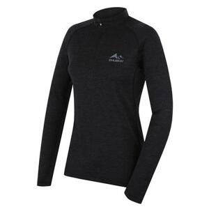 Husky Merino termoprádlo triko Merow Zip L black L