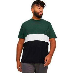 Jack&Jones PLUS Pánské triko JJEREID Regular Fit 12243653 Mountain View 4XL, XXXXL