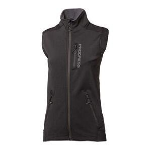 PROGRESS HUNTRESS VEST women's full-zip technical vest L černá