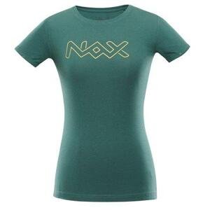 NAX triko dámské krátké RIVA zelené M