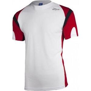 Rogelli triko krátké pánské DUTTON bílo/červené XL