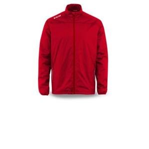 CCM Bunda HD Suit Jacket SR, červená, Senior, L
