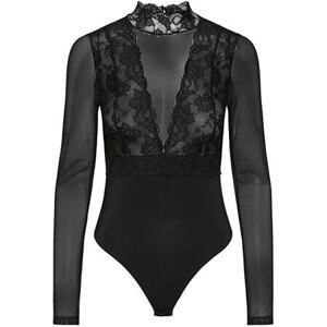 Pieces Dámské body PCSICCA Slim Fit 17143705 Black XS