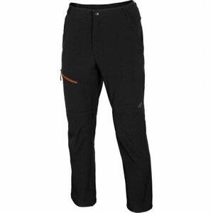 4F Pánské trekingové kalhoty 2v1 deep black S