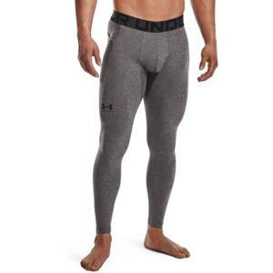 Under Armour Pánské zimní kompresní legíny CG Armour Leggings - velikost 3XL charcoal light heather M