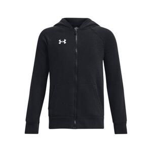 Under Armour Dětská mikina Rival Fleece FZ Hoodie black YS