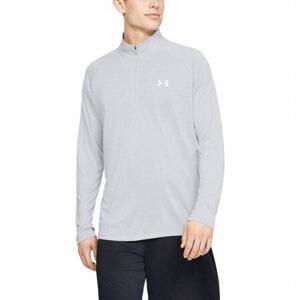 Under Armour Pánské triko Tech 2. 1/2 Zip halo gray L