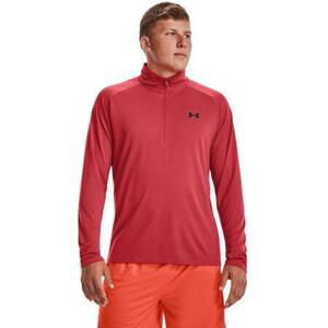 Under Armour Pánské triko Tech 2.0 1/2 Zip - velikost XXL chakra M