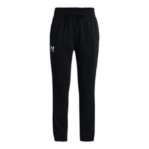 Under Armour Dívčí tepláky Rival Terry Jogger - velikost YM black YL