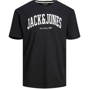 Jack&Jones Pánské triko JJEJOSH Relaxed Fit 12236514 Black XL