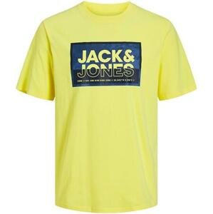Jack&Jones Pánské triko JCOLOGAN Standard Fit 12253442 Lemon Verbena L
