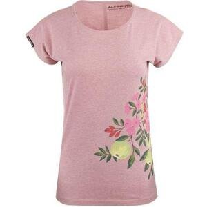 Alpine Pro triko dámské krátké UDAWA růžové S, Růžová