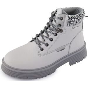 Alpine Pro boty dámské LALIA kotníkové šedé 40, Bílá