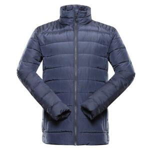 ALPINE PRO Pánská hi-therm bunda GARAT mood indigo L, Modrá