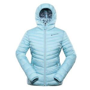 ALPINE PRO Dámská oboustranná bunda hi-therm EROMA aquamarine varianta pa S, Modrá