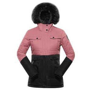 ALPINE PRO Dámská bunda s membránou ptx EGYPA dusty rose XL, Růžová