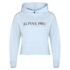 ALPINE PRO Dámská mikina JEFEWA nantucket breeze XL, Modrá