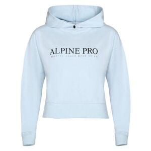 ALPINE PRO Dámská mikina JEFEWA nantucket breeze M, Modrá