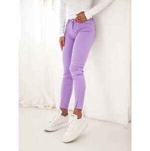 FASARDI 27 módních džínových džín ve světle fialové barvě, fialový