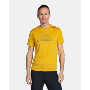 Kilpi Pánské funkční tričko MERIN-M Zlatá Velikost: XXL, GLD